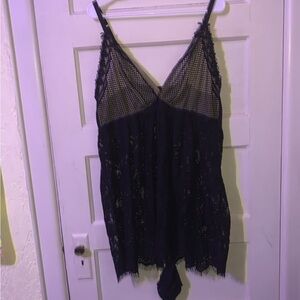 Cacique Sexy Lace BabyDoll Lingerie With Thong Included
